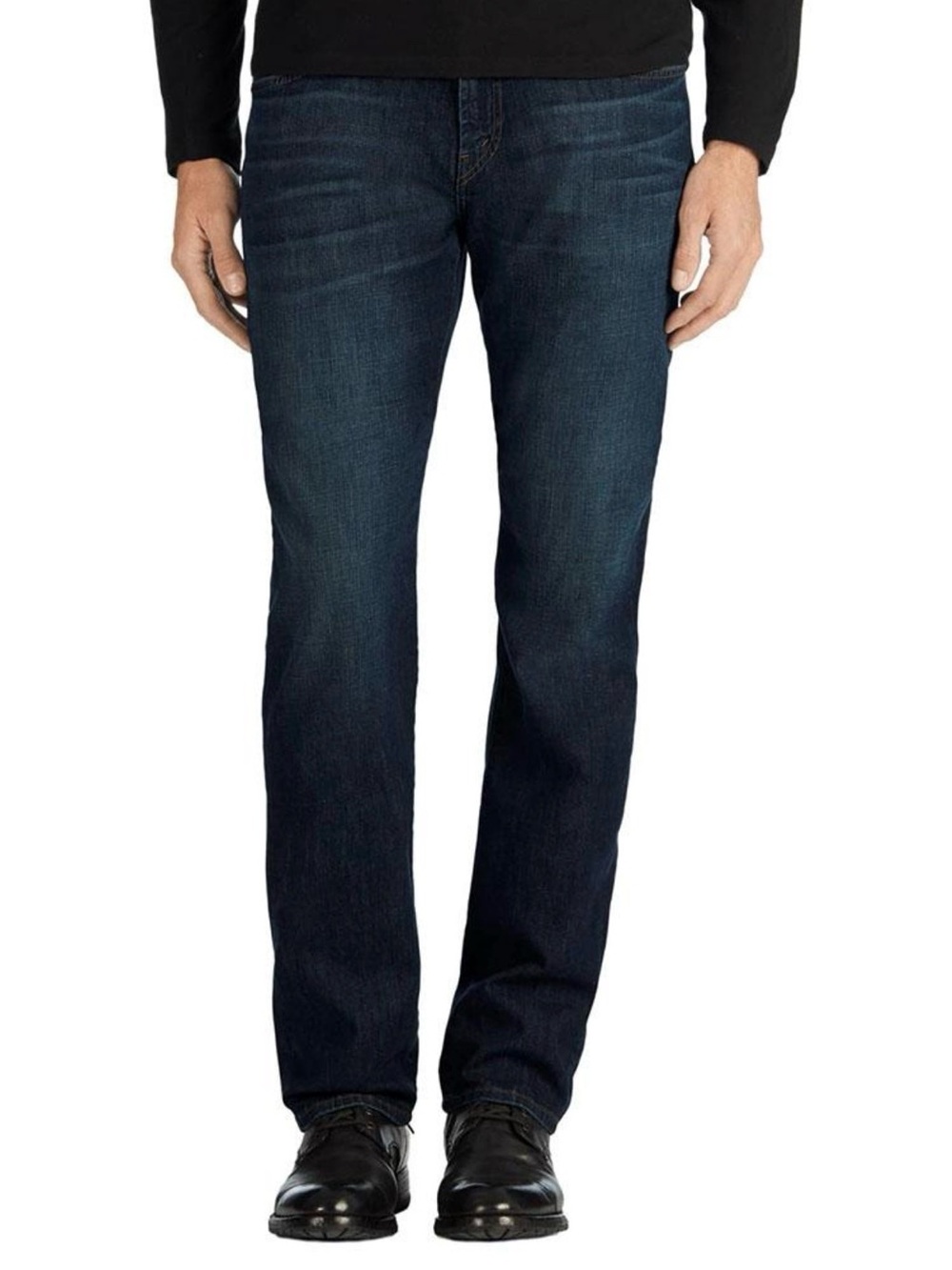 J Brand Men's Kane Dark Indigo Blue Straight-Leg Jeans Size 34